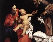 卡罗沙拉契尼 - Madonna and Child with St Anne